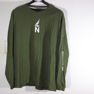Nautica long sleeve graphic T